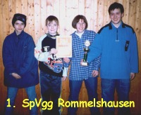 Mannschafts-Sieger SpVgg Rommelshausen